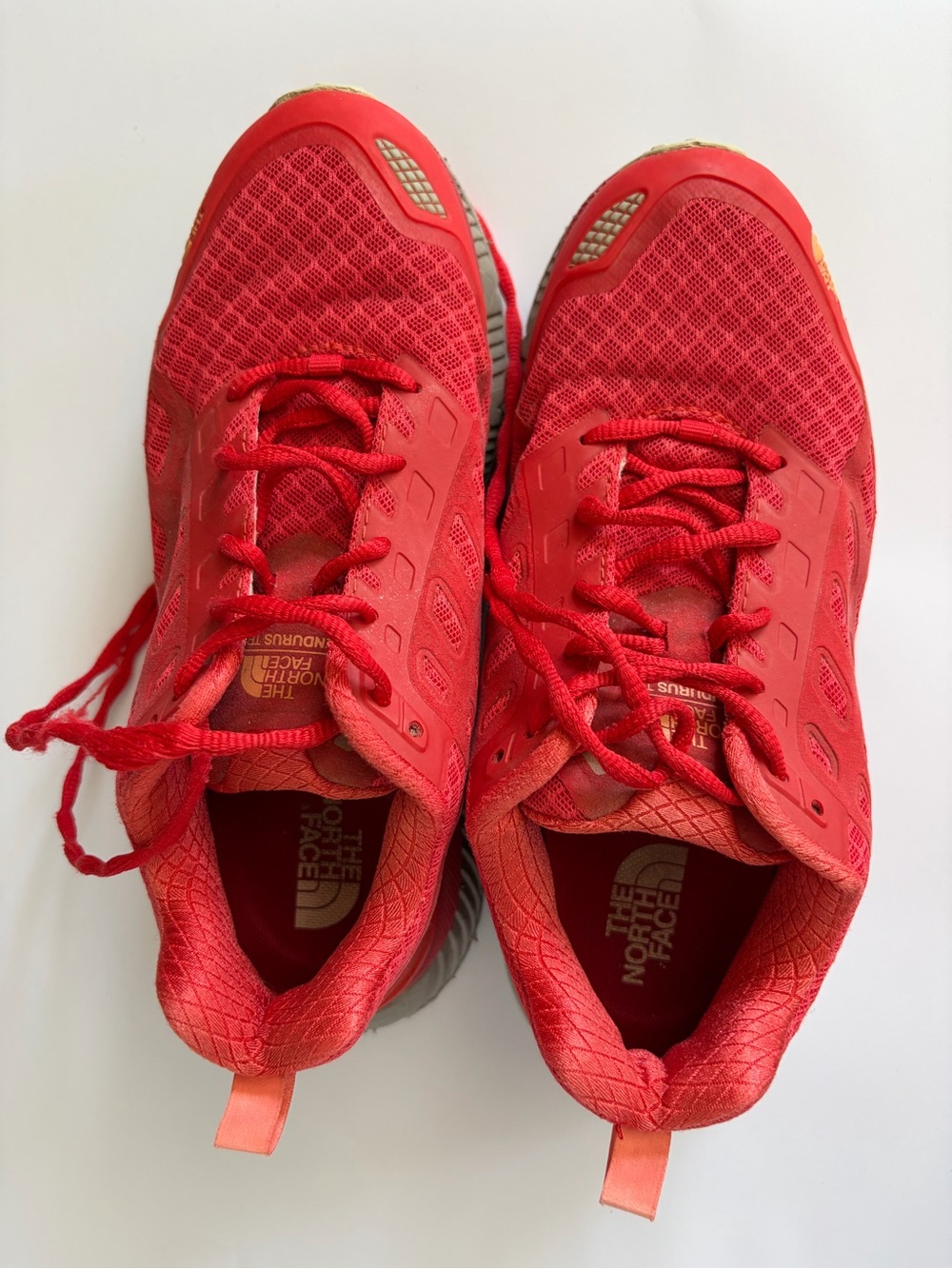 The North Face Women's Bright Pinkish Red Trail Trainers